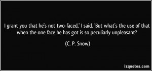 Two Faced Quotes