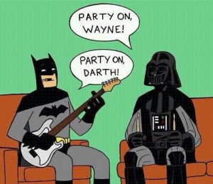 Party on...