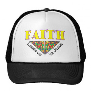 Faith leads us to Jesus Trucker Hat