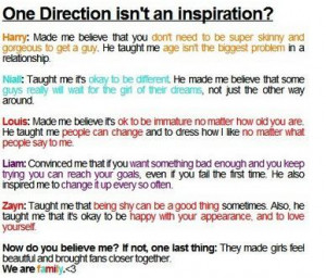 Inspirational One Direction