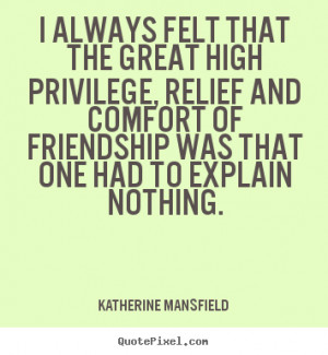 Quote Katherine Mansfield
