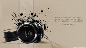 Music expresses that which cannot be said…