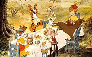 Hungry for honey: Winnie-the-Pooh Photo: Rex