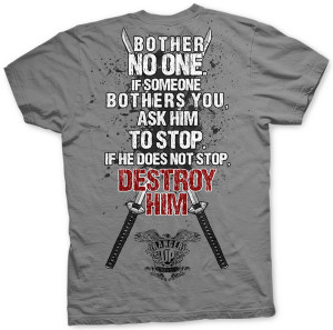 Ranger Up Samurai Bother No One T-Shirt – CLICK HERE TO BUY