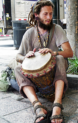 bohemian #musician #street musician #street style