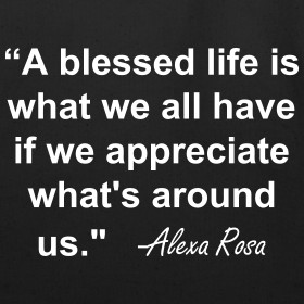 Design ~ Blessed Life Quote