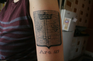 Joan Of Arc Quote Tattoo Joan of arc and the sword of truth. found on ...