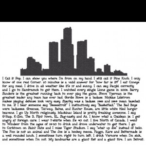 Love this!!! I am Detroit