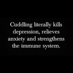 want to cuddle