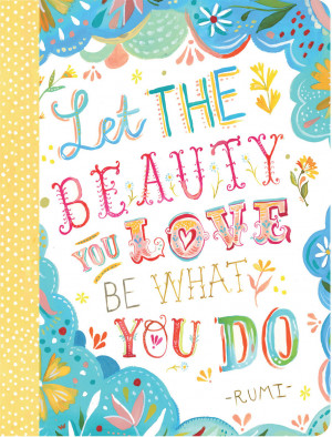 Journal - Katie Daisy Beauty Quote