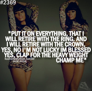 kush#Moment 4 Life#Nicki Minaj Lyrics