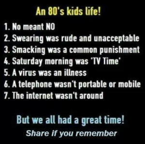Loved the 80s!
