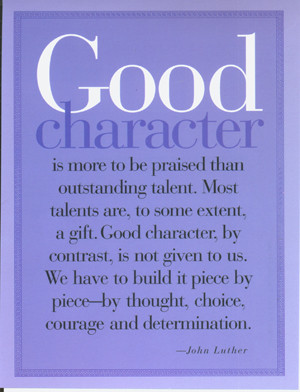 Good Character = Good Citizen?
