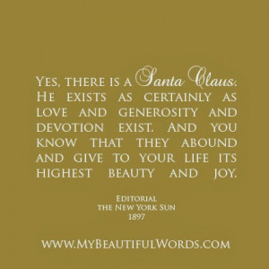 Yes, There is a Santa Claus...