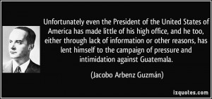 Unfortunately even the President of the United States of America has ...