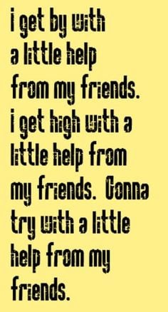 ... Friends - song lyrics, music lyrics, songs, music quotes, song quotes