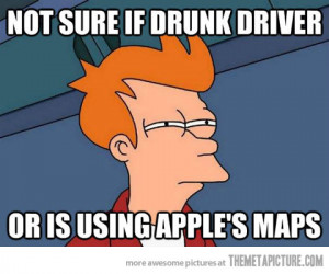 Funny photos funny Apple iPhone maps