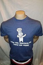 Pillsbury Doughboy T Shirt Size Medium funny quote Poppin' Fresh $9.99 ...