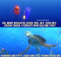 Finding Nemo Dory Escape Quote