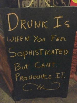 Bar Quotes And Sayings Seen outside a bar in portland