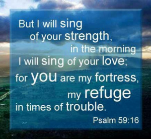 59:16 ...Sing of your strength in the morning...sing of your love ...