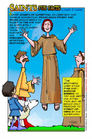 Saints Fun Facts for St. Joseph of Cupertino