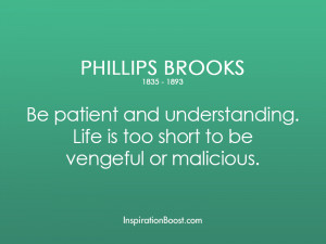 Phillips Brooks Understanding Life Quotes