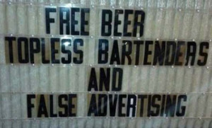 Fr33dom: Funny Bar Signs