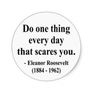 Eleanor Roosevelt Quote 2a Sticker