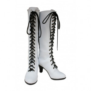 Black Butler Angela Brown cosplay boots with showstring
