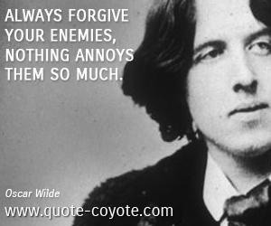 Words of Wisdom from Oscar Wilde