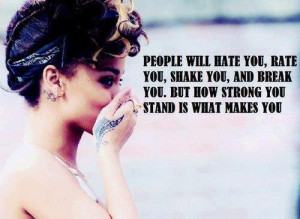 Rihanna quotes about haters