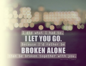 So i forget them and try clear my head.