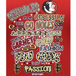 Girlie Girl Originals - Florida State Obsession T-Shirts Seminoles