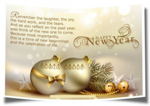 Happy New Year quotes for Friends and Family