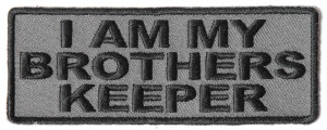 Brothers Keeper Patch Black...