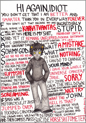 Your name is KARKAT VANTAS by 0windyday0
