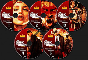 dusk till dawn the series 2014 season 1 dvd label from dusk till dawn ...