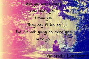 Over You - Miranda Lambert