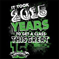 Senior Class Fall TShirt Ideas - Winning Shirt We R15E Above All!