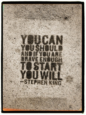 you can you should and if you are brave enough to try you will ...