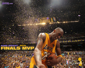 Kobe Bryant MVP NBA Finals 2010 Wallpaper (Inspirational Basket Ball ...
