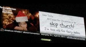 Atheists stay classy and respectful