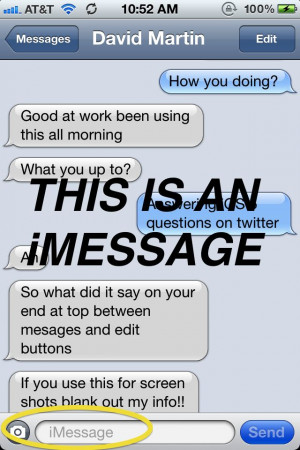 iMessage is Going to Be Huge! Here’s Our Hands-on Look at How it ...