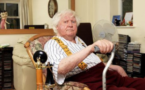 Ken Russell at home in Lymington. The film director died in hospital ...