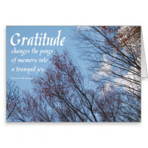 Gratitude Bonhoeffer Quote sobercards.com Greeting Card