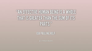 ... Ida Pauline Rolf at Lifehack QuotesIda Pauline Rolf at http://quotes