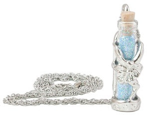 Blue fairy dust necklace $8.95!
