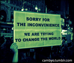 Today, I’ll Change the World