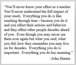 John Hunter Quote